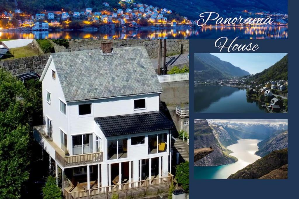 奥达Fjordside Panorama House Trolltunga别墅 外观 照片