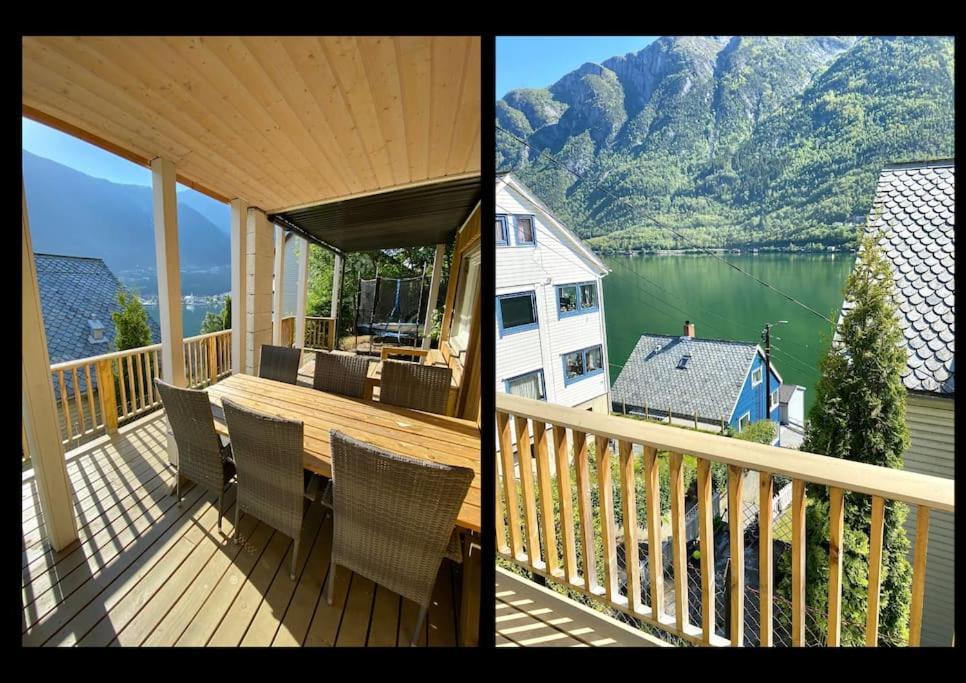 奥达Fjordside Panorama House Trolltunga别墅 外观 照片