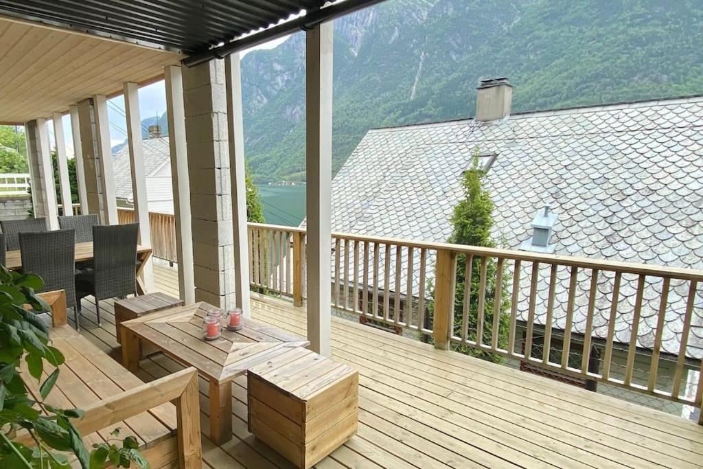奥达Fjordside Panorama House Trolltunga别墅 外观 照片
